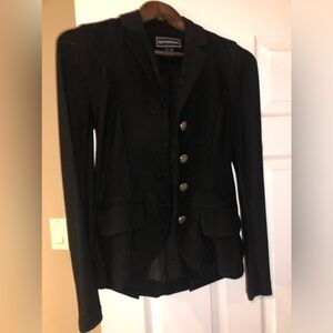 B//Vertigo black mesh equestrian show jacket